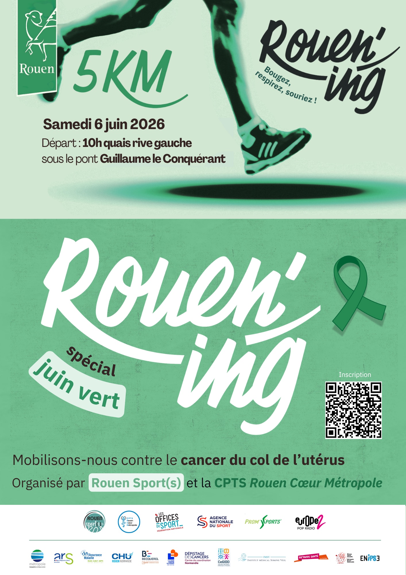 Rouen'ing spécial Juin Vert